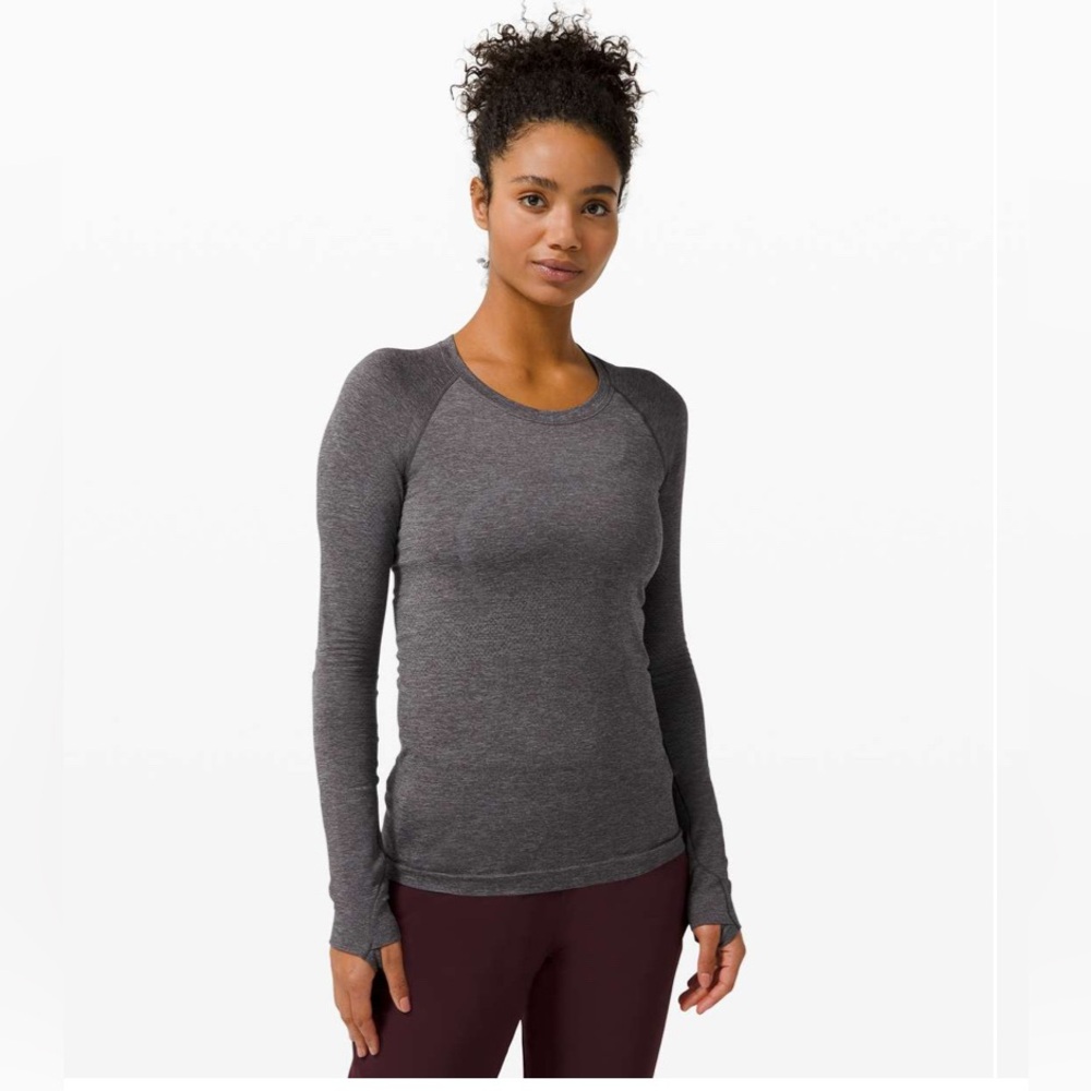 Lululemon Grey Swiftly Tech Long Sleeve 12